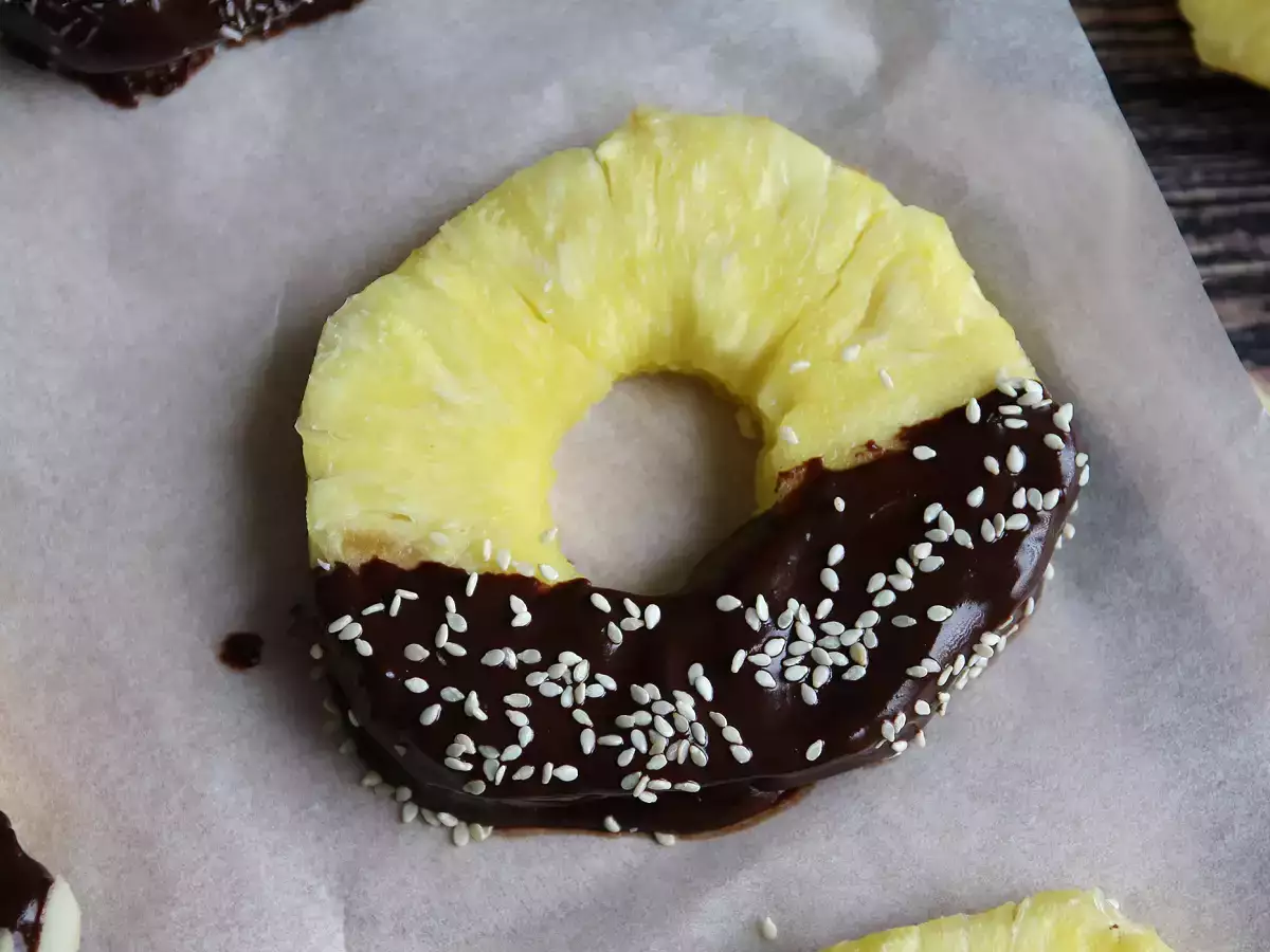 Suklaa-ananas: täydellinen jälkiruoka lasten kanssa - kuva 3