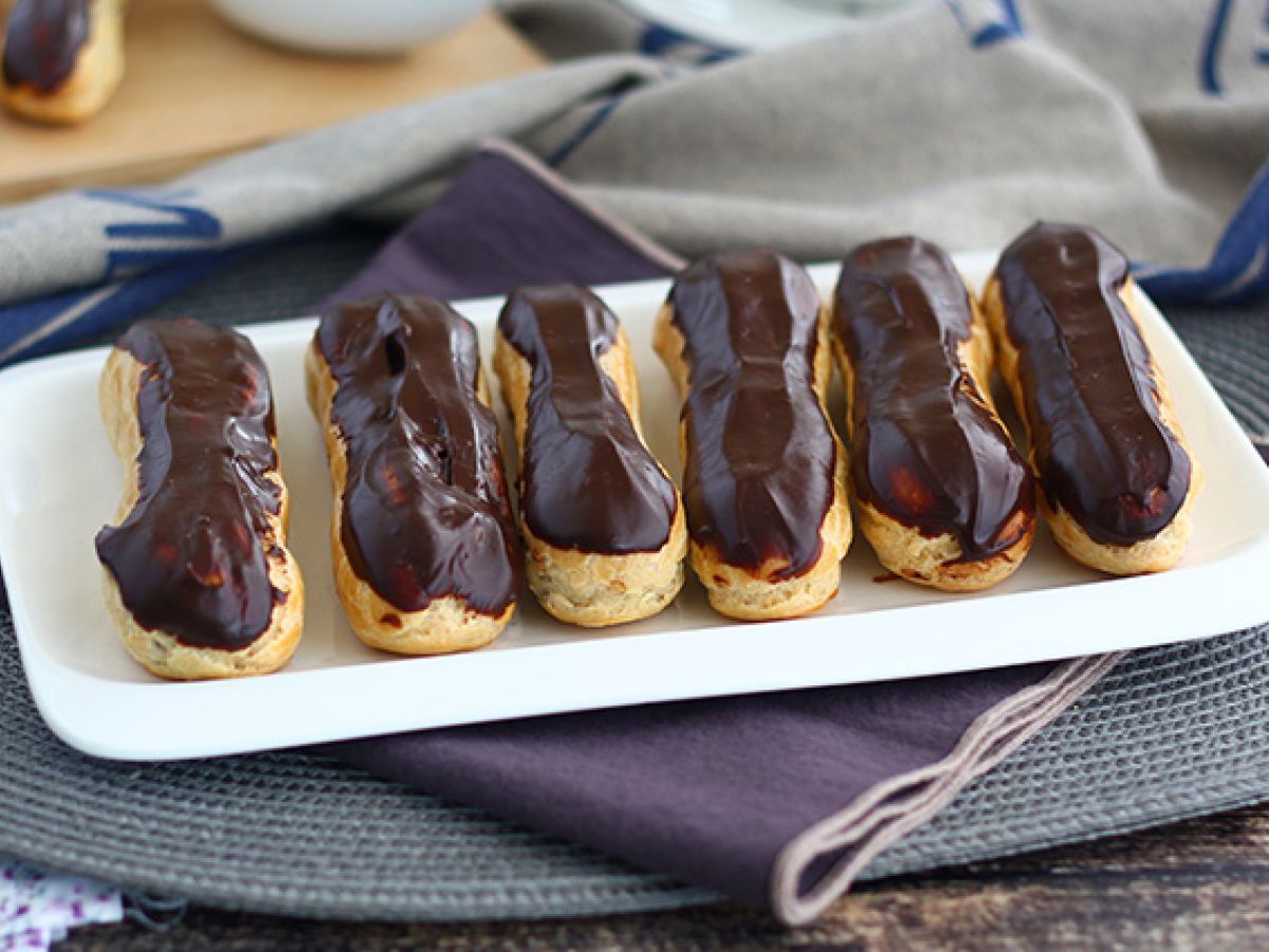 Suklaa éclairs (askel askeleelta ohjeet) - kuva 2