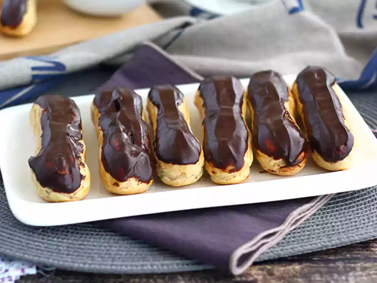 Suklaa éclairs (askel askeleelta ohjeet) - kuva 2