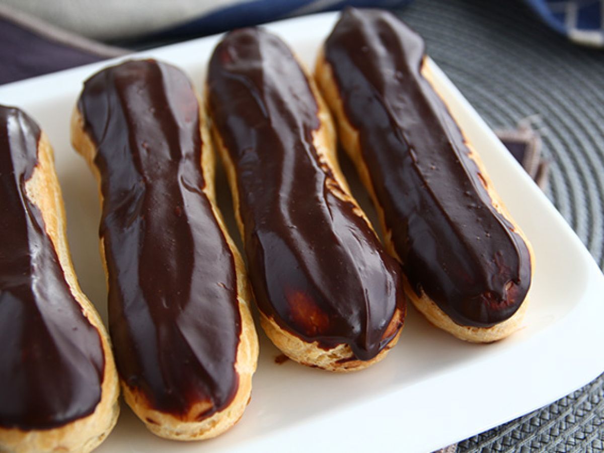 Suklaa éclairs (askel askeleelta ohjeet) - kuva 3