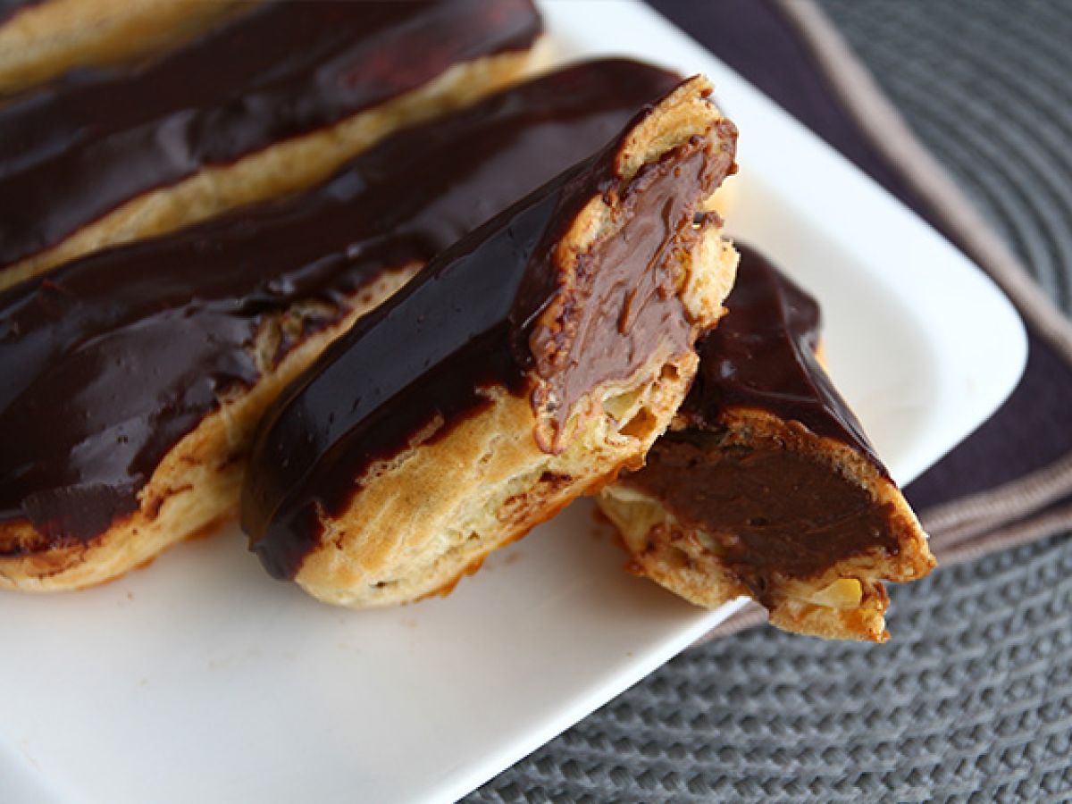 Suklaa éclairs (askel askeleelta ohjeet) - kuva 4