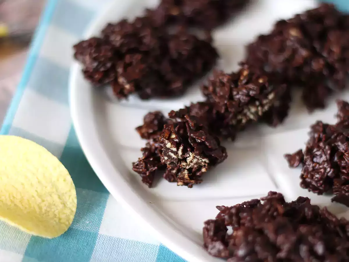 Suklaa Pringles hiekkaruusuissa - kuva 4