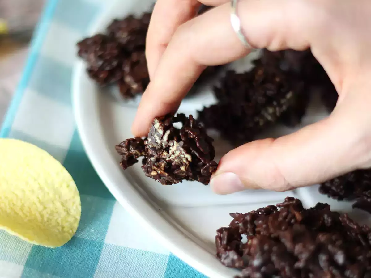 Suklaa Pringles hiekkaruusuissa - kuva 5