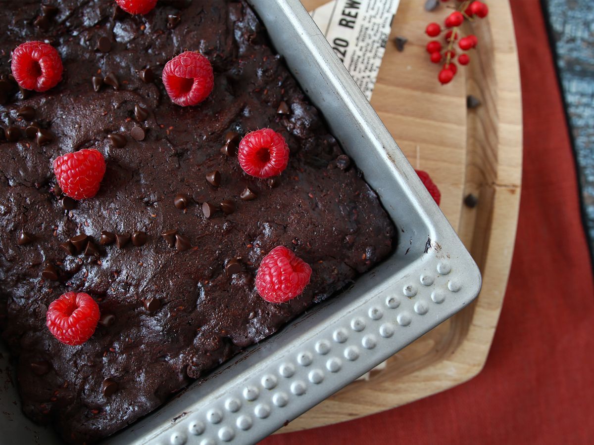 Suklaa-vadelma-brownie, puhdasta herkuttelua! - kuva 8