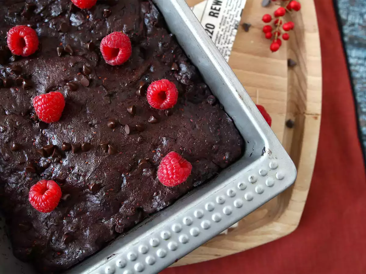 Suklaa-vadelma-brownie, puhdasta herkuttelua! - kuva 8