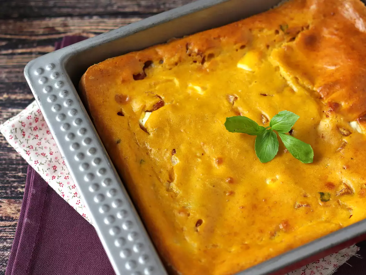 Suolainen kinkku-feta-brownie kurpitsakeitosta – täydellinen resepti keiton tähteiden hyödyntämiseen! - kuva 6