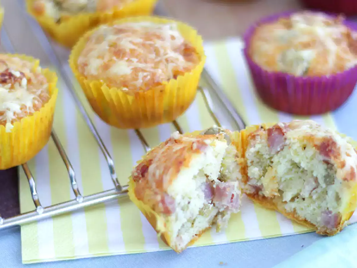 Suolaiset muffinssit aperitiiviksi - kuva 3