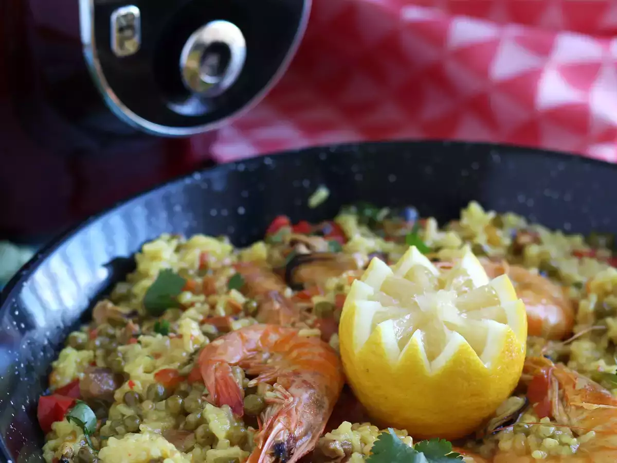 Supernopea paella Cookeo-monitoimikeittimellä - kuva 3