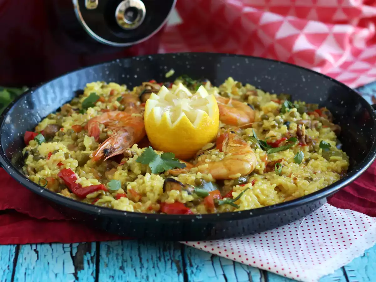 Supernopea paella Cookeo-monitoimikeittimellä - kuva 4