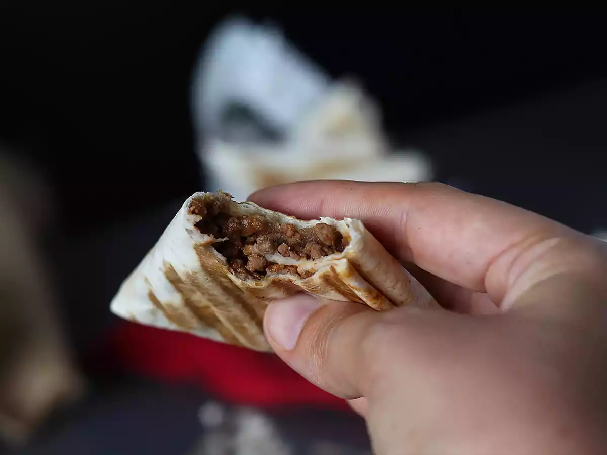Tacoja jauhelihasamosan kanssa - kuva 2