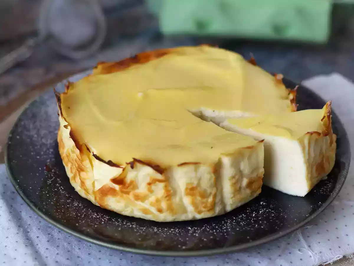 Taloudellinen ricotta-fondanttikakku, jossa on vain 4 ainesosaa - kuva 4
