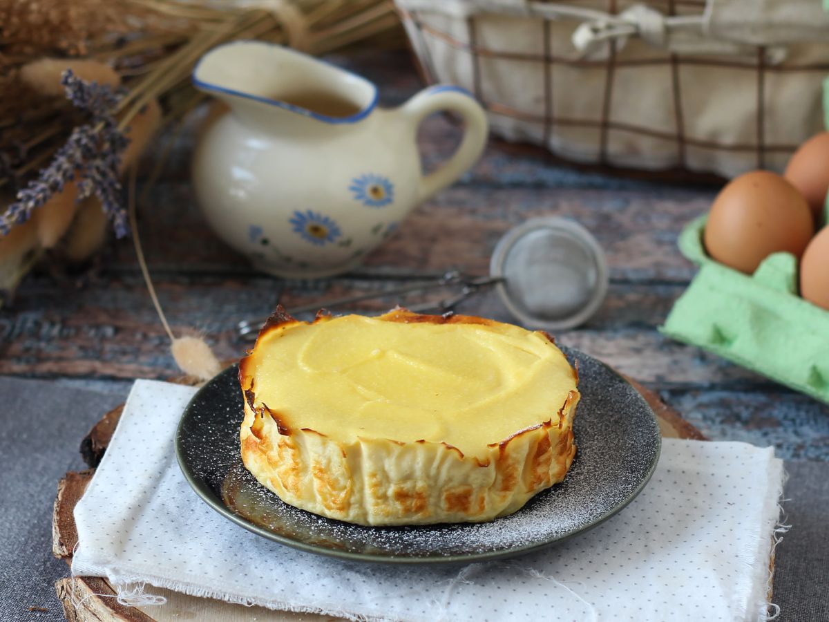 Taloudellinen ricotta-fondanttikakku, jossa on vain 4 ainesosaa - kuva 6