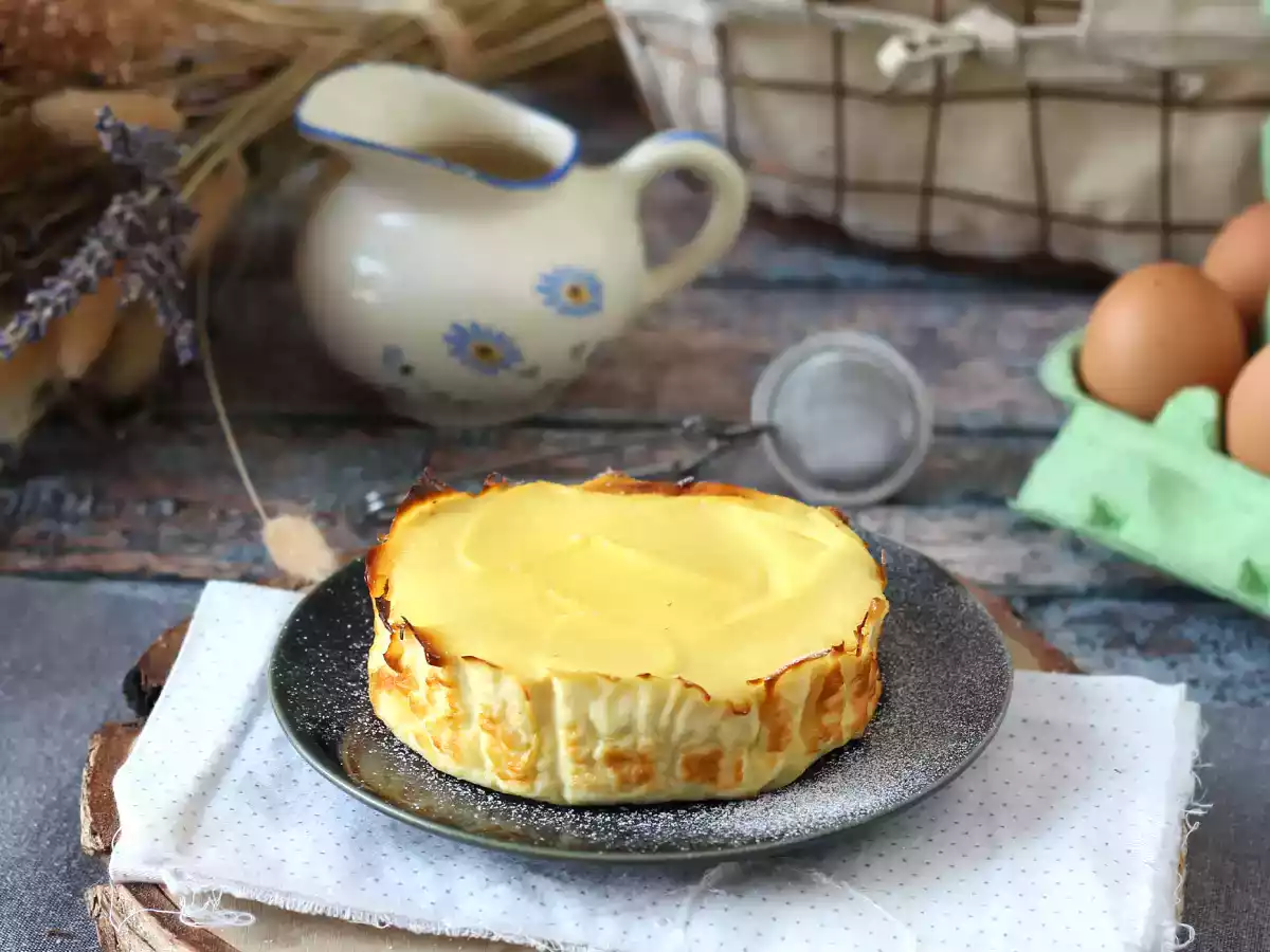 Taloudellinen ricotta-fondanttikakku, jossa on vain 4 ainesosaa - kuva 6
