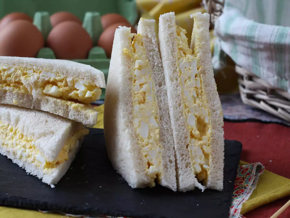 Tamago sando: kuuluisa japanilainen kananmunavoileipä, jota myydään konbineissa! - kuva 2