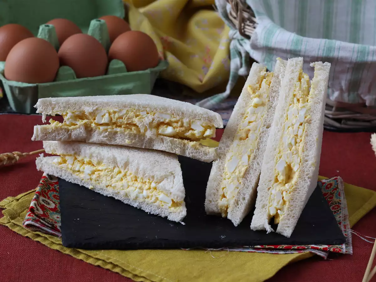 Tamago sando: kuuluisa japanilainen kananmunavoileipä, jota myydään konbineissa! - kuva 3