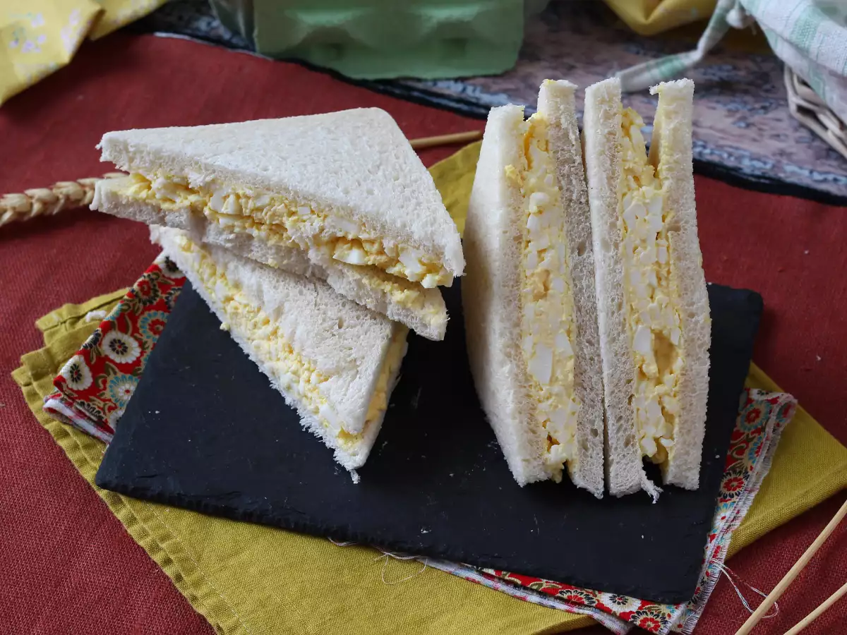 Tamago sando: kuuluisa japanilainen kananmunavoileipä, jota myydään konbineissa! - kuva 5