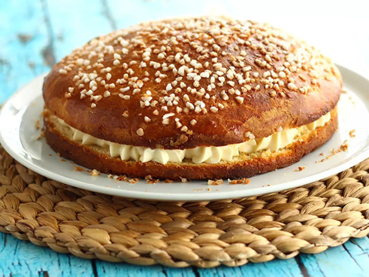 Tarte tropézienne – vaihe vaiheelta
