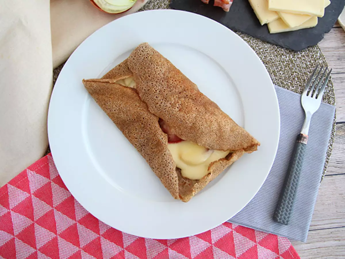 Tattarigalette raclette-juustolla - kuva 4