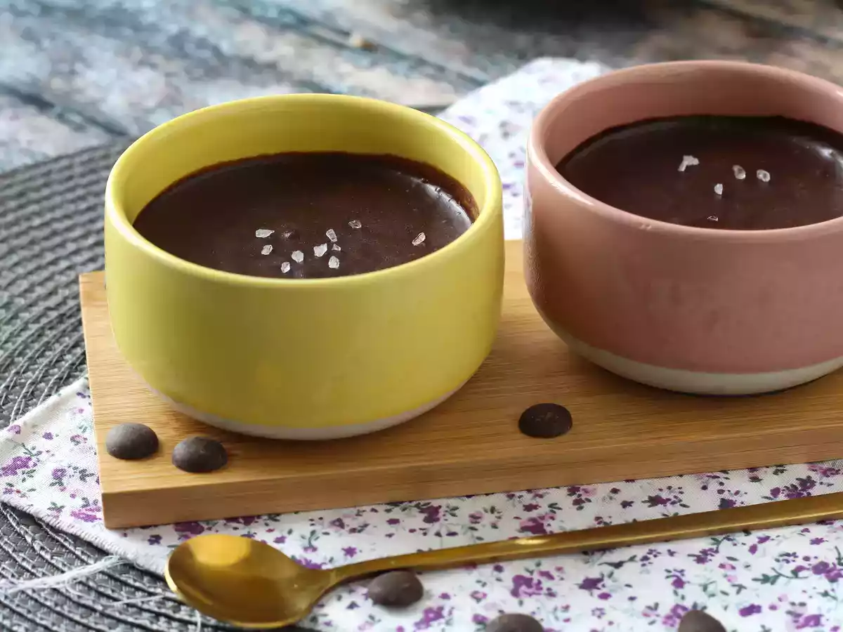 Täydellinen suklaamousse, ultra gourmet, jossa on ripaus suolaa. - kuva 10