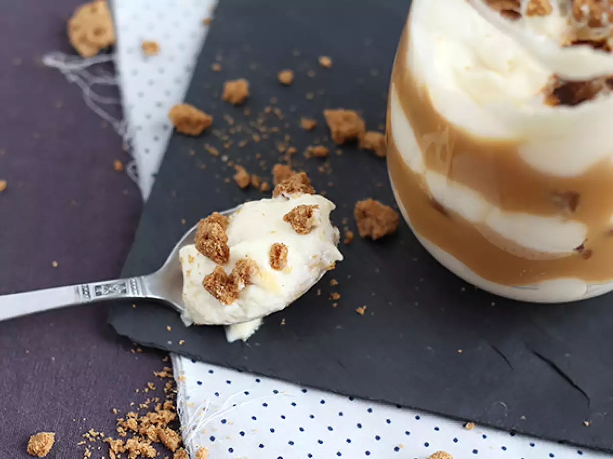 Tiramisu spekuloosikekseillä ja suolakinuskilla - kuva 5