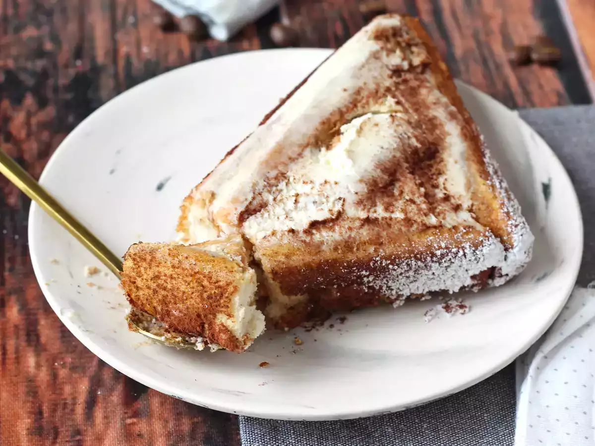 Tiramisun muotoinen tukki ilman muottia kahvin ystäville - kuva 6