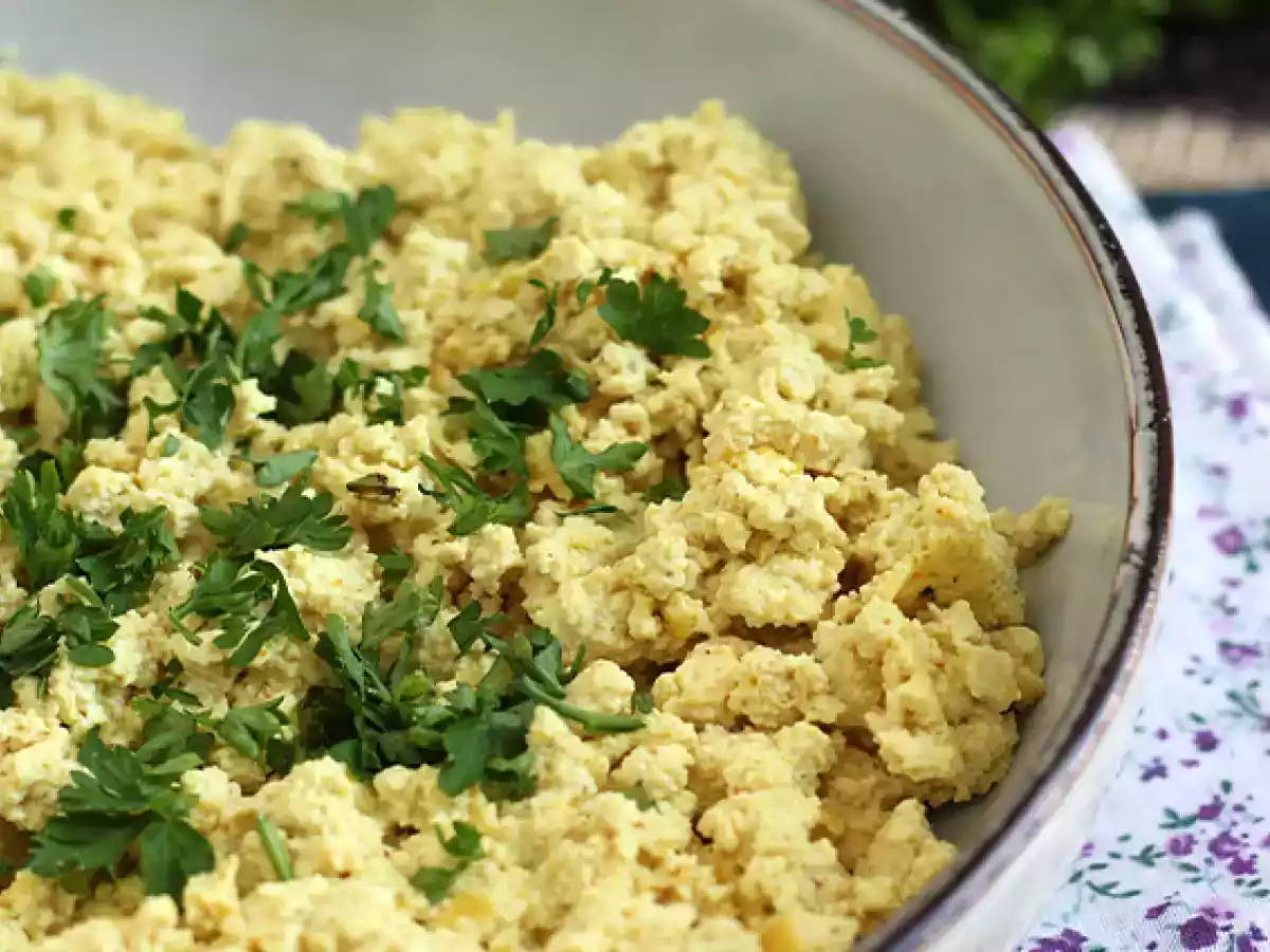 Tofu sekoitus munakokkelin tilalle! - kuva 2