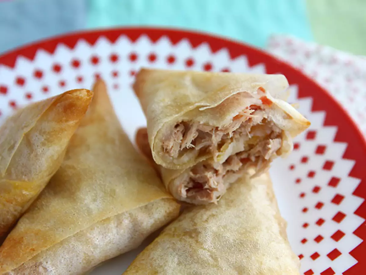 Tonnikala-tomaattisamosat - kuva 4