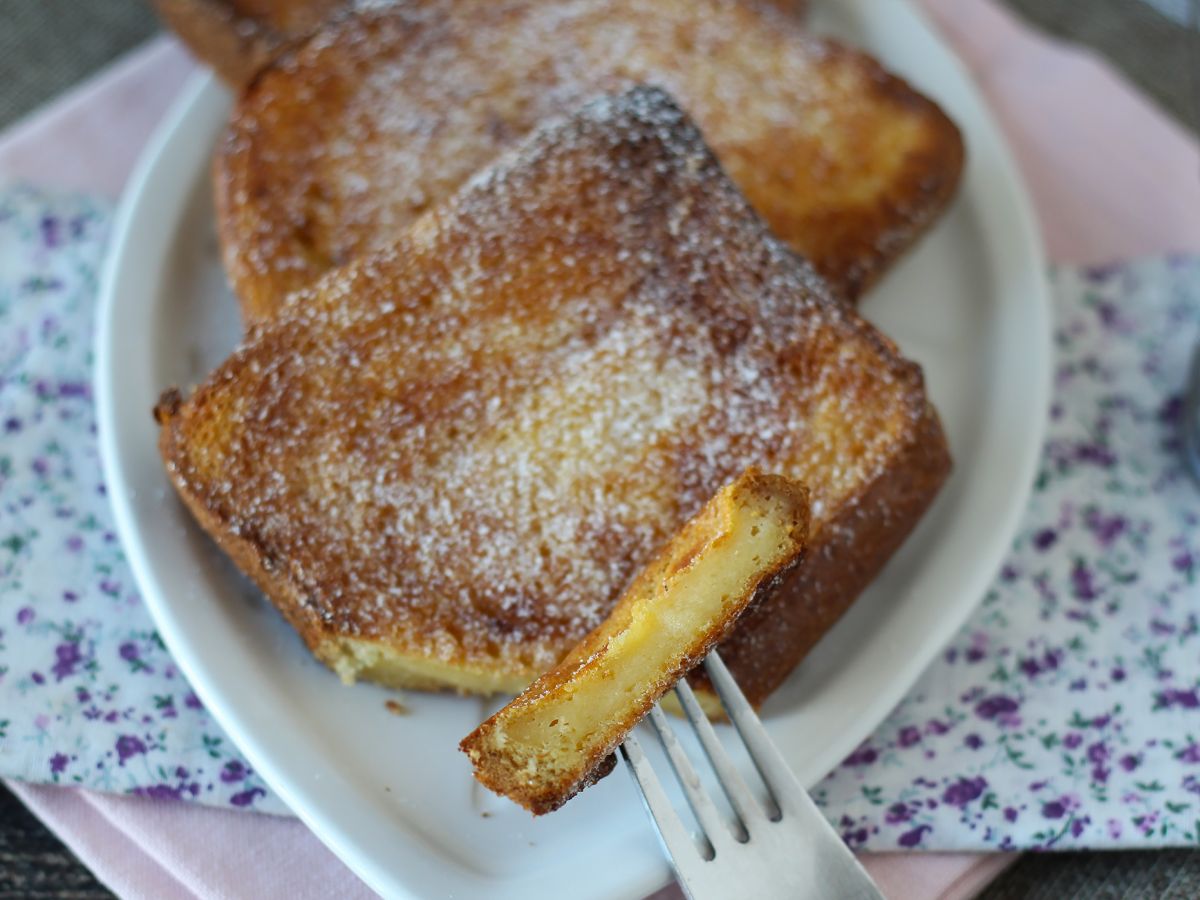 Torrijas ilmankuumentimessa briossileivän kanssa, perinne ilman komplikaatioita - kuva 3