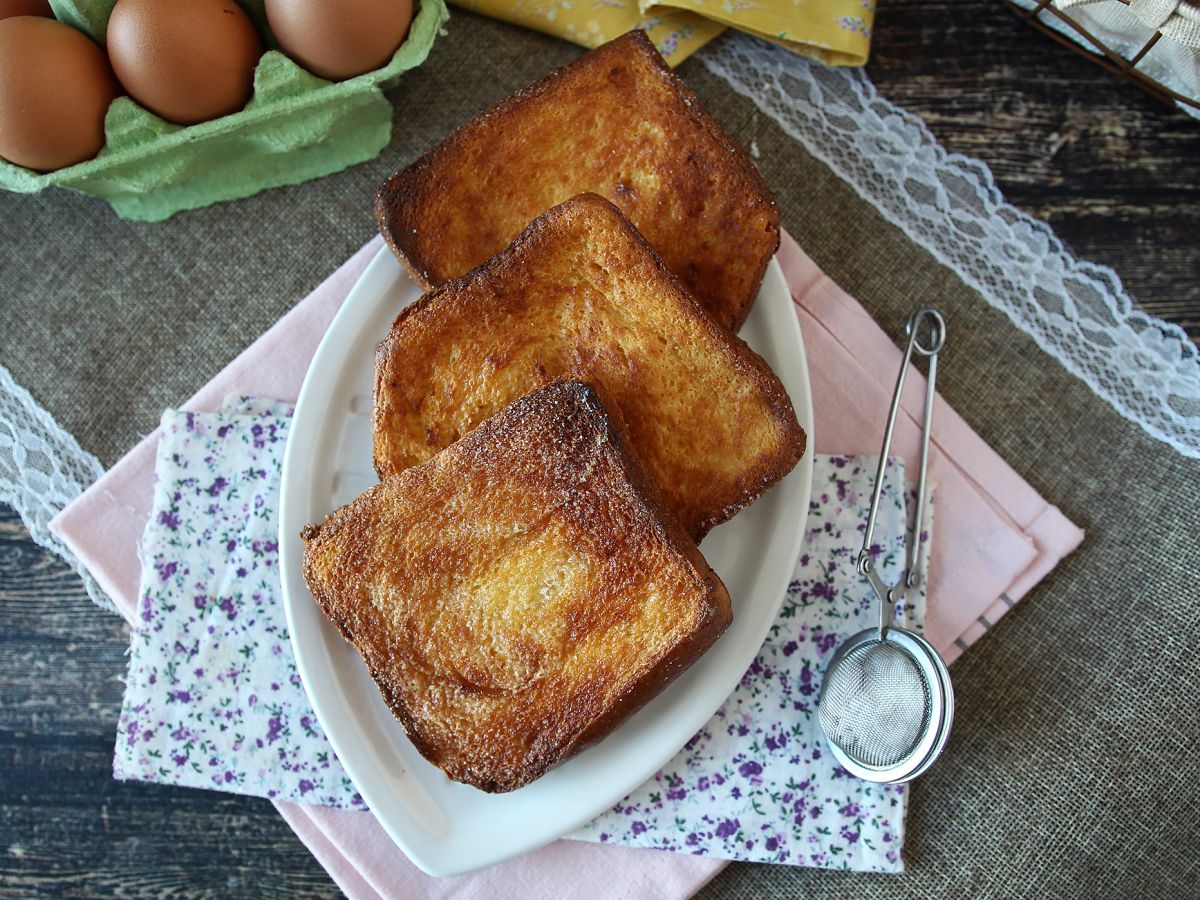 Torrijas ilmankuumentimessa briossileivän kanssa, perinne ilman komplikaatioita - kuva 8