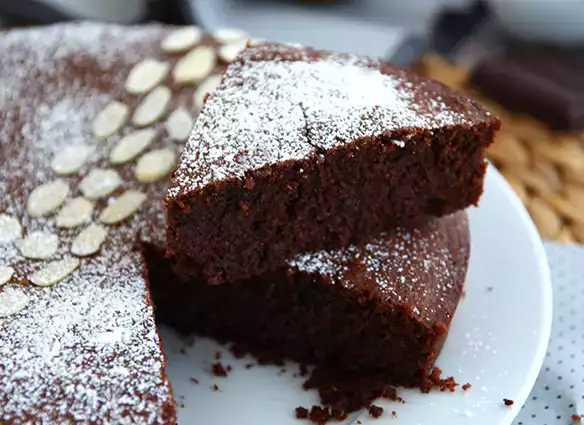 Torta caprese fondante
