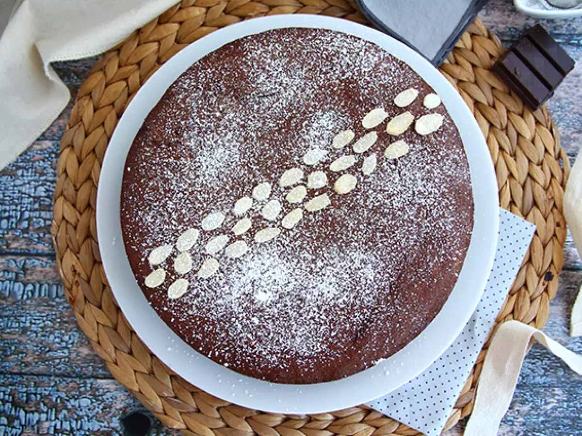 Torta Caprese – mehevä suklaakakku - kuva 3