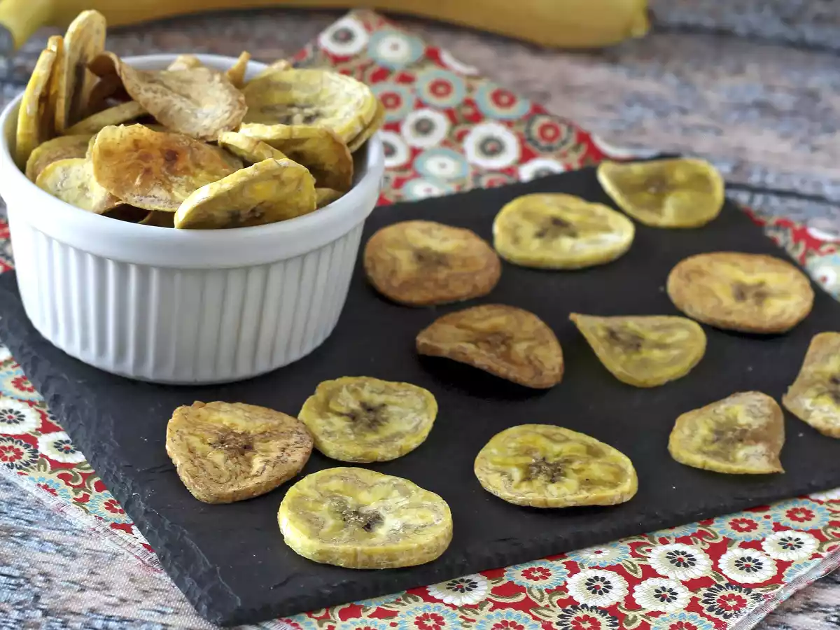 Uunissa paistetut plantain-lastut - kuva 5