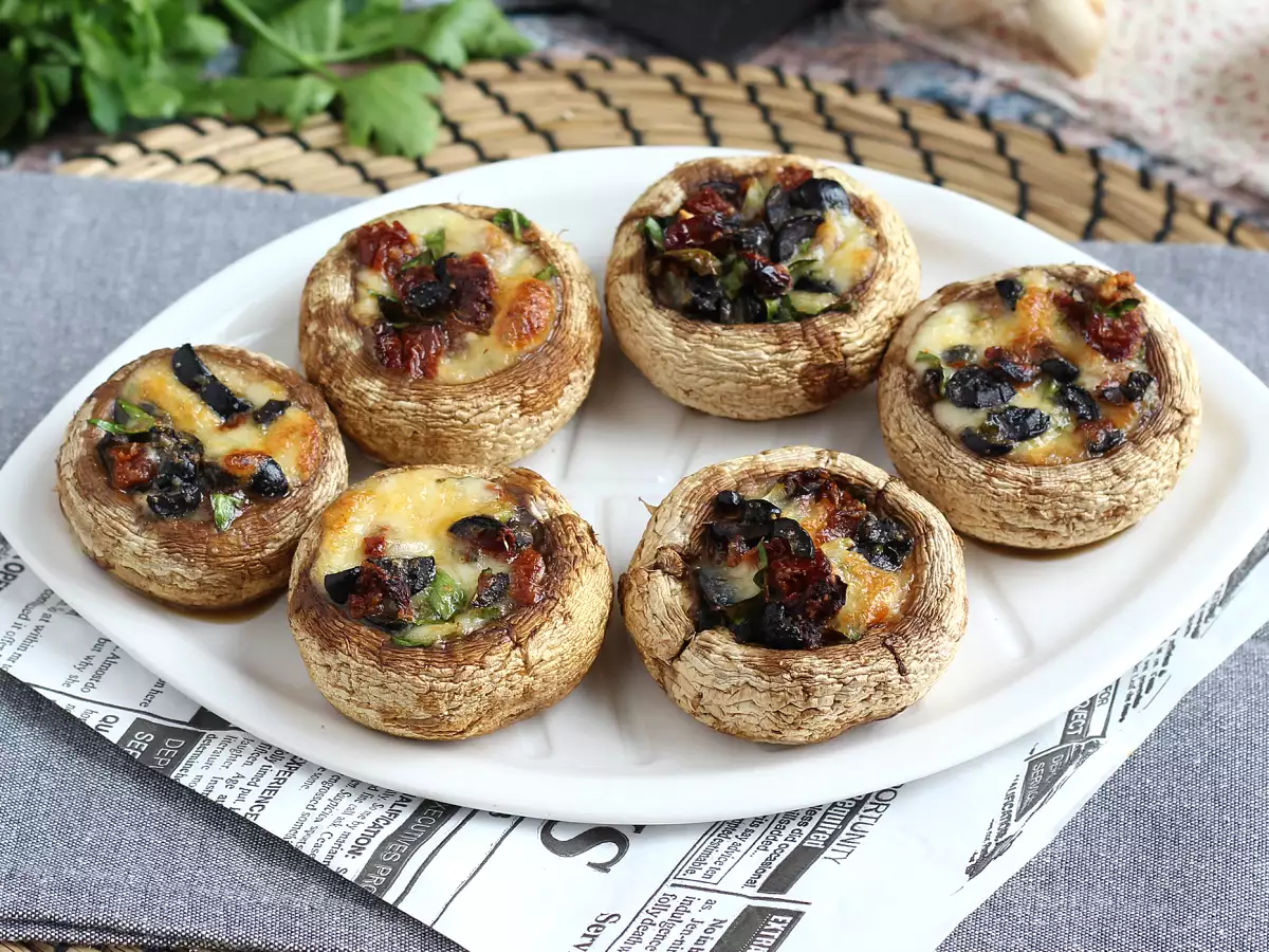 Uunissa paistetut täytetyt sienet – loistava tarjottava aperitiiville - kuva 5