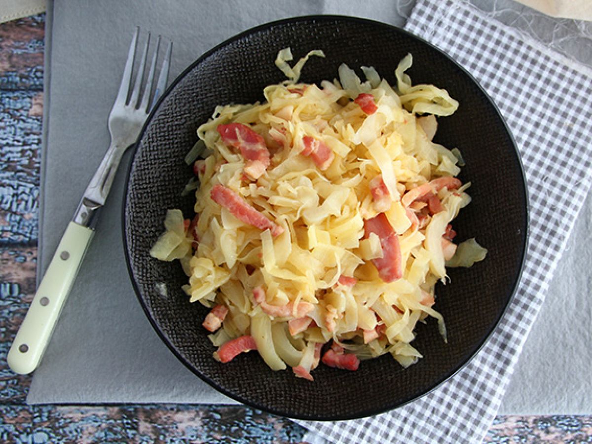 Valkokaali pekonin kera - kuva 2