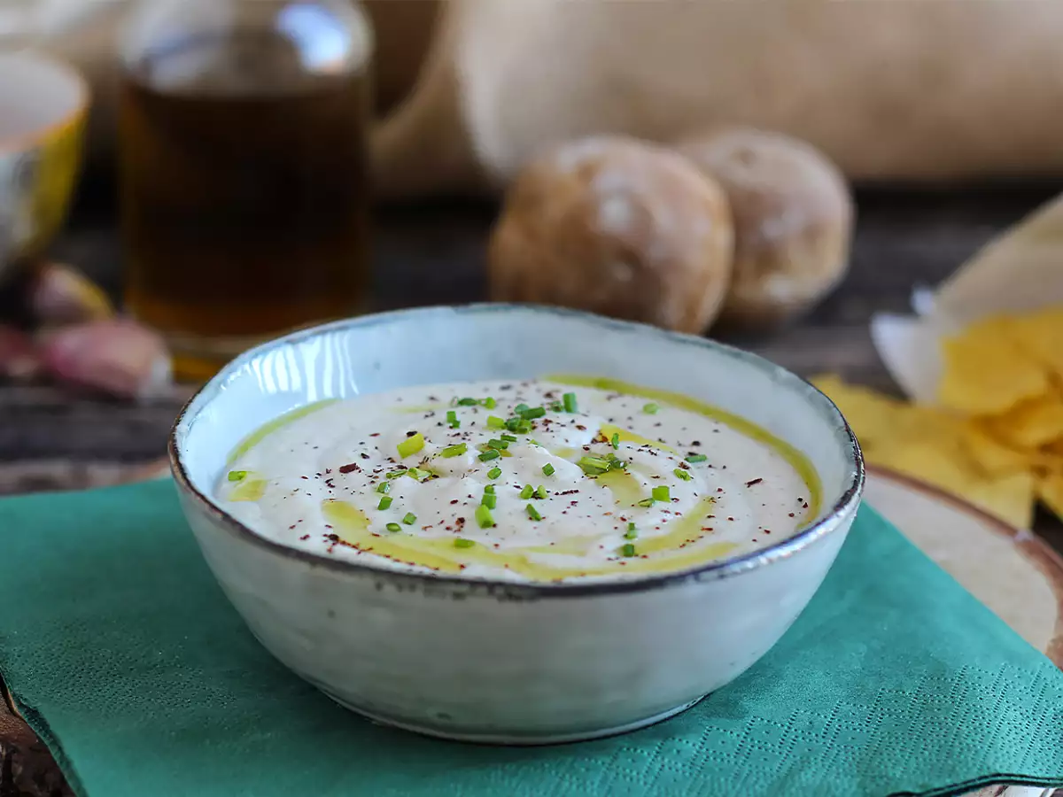 Valkopapu-kookosmaitohummus - kuva 4