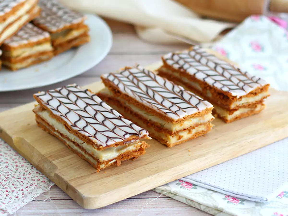 Vaniljainen mille-feuille