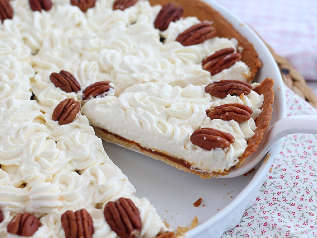 Vaniljakaramelli-pekani-pähkinätorttu - kuva 2