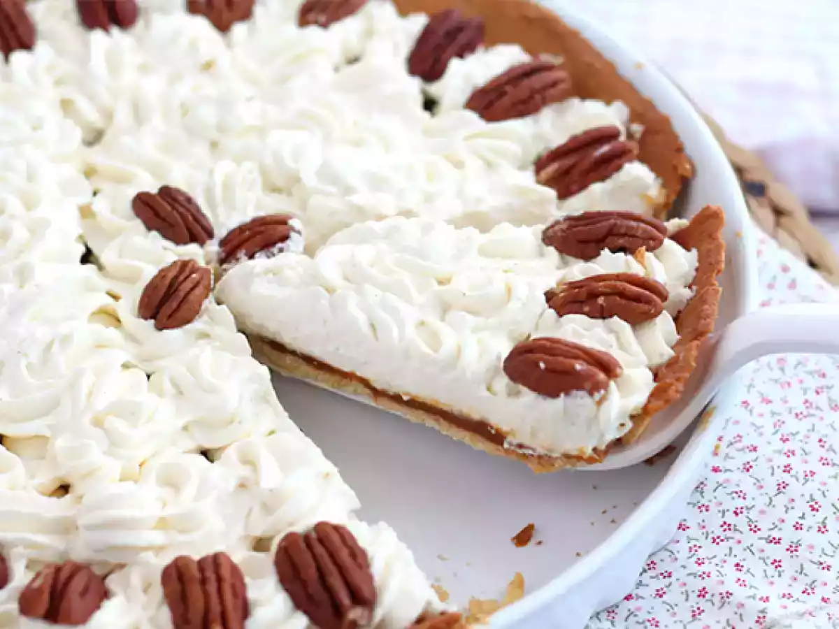 Vaniljakaramelli-pekani-pähkinätorttu - kuva 2