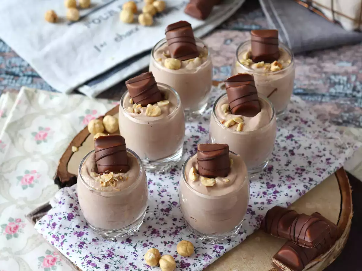 Vastustamattoman herkulliset Kinder Bueno -jälkiruokalasit ilman uunia