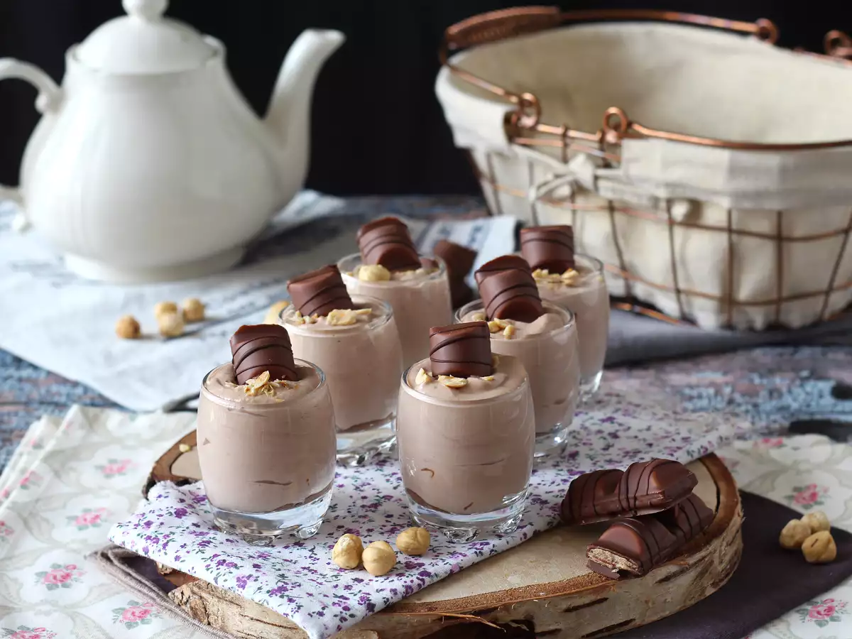 Vastustamattoman herkulliset Kinder Bueno -jälkiruokalasit ilman uunia - kuva 3