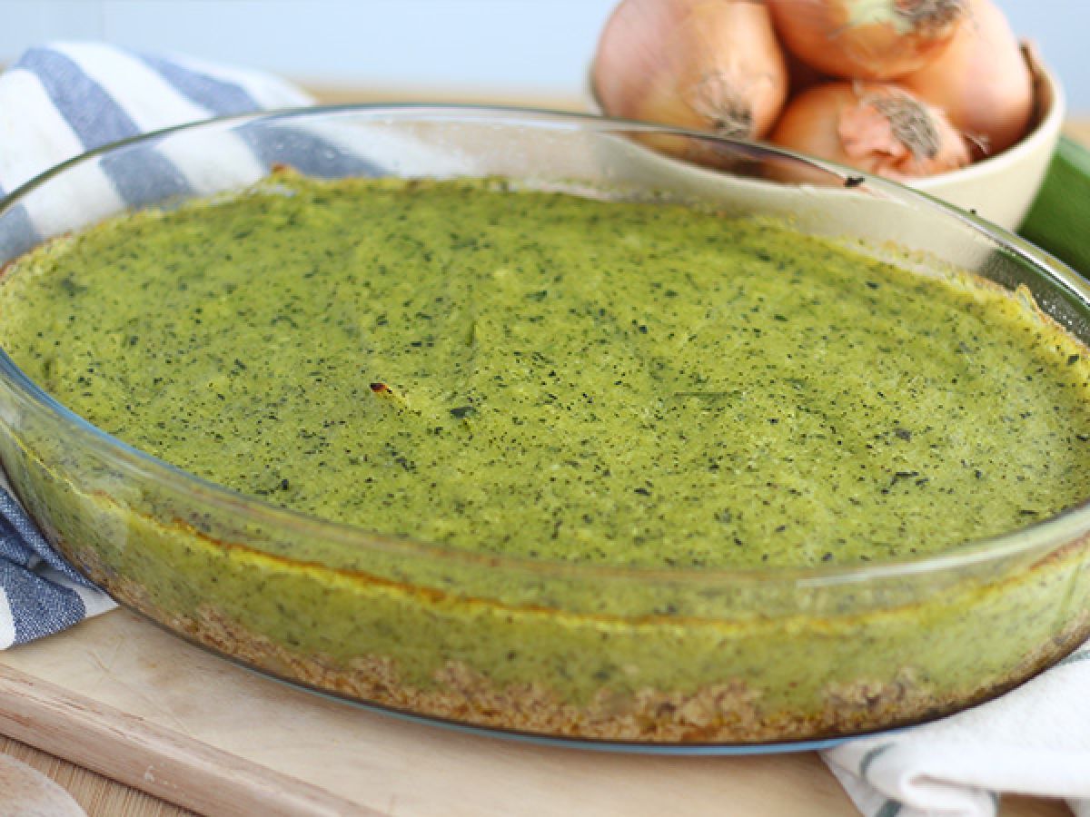 Vegaaninen hachis parmentier kesäkurpitsan ja tofun kanssa