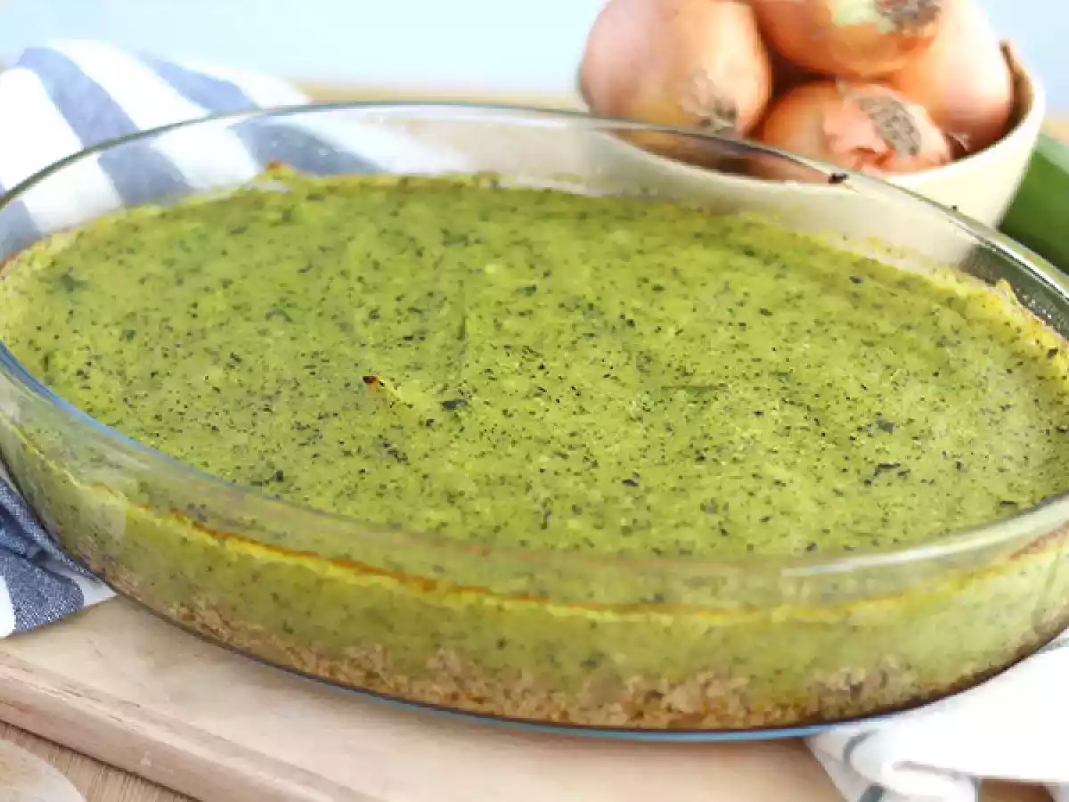 Vegaaninen hachis parmentier kesäkurpitsan ja tofun kanssa