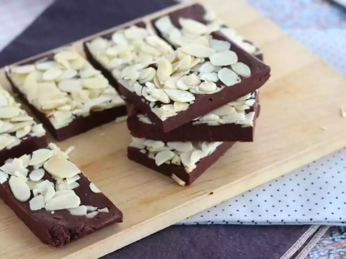 Vegaaninen maapähkinäfudge - kuva 5