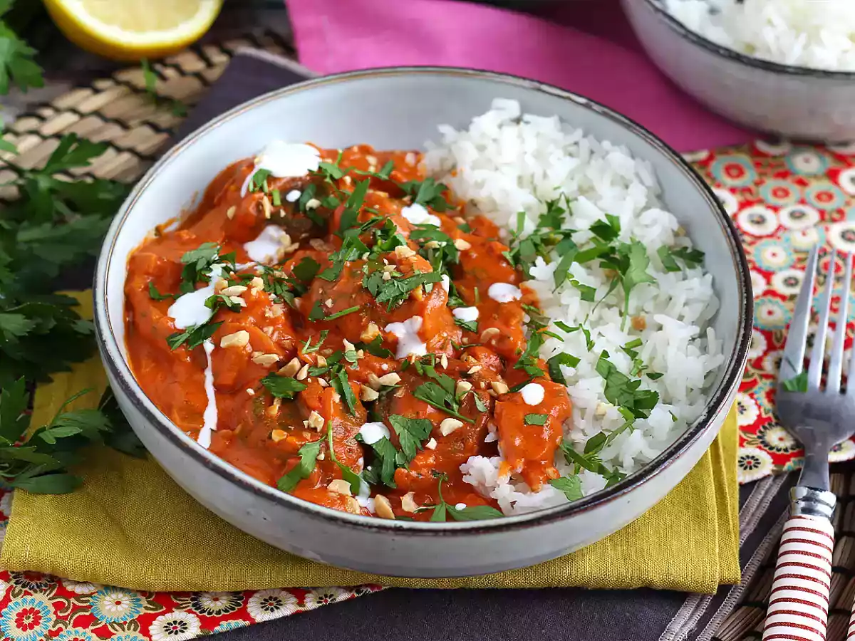 Vegaaninen Malai Kofta: kikherne-lihapullia tomaattikastikkeessa - kuva 3