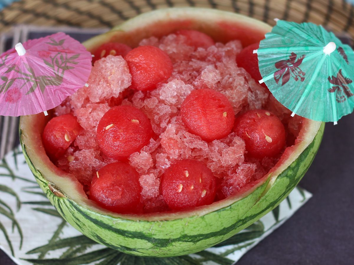 Vesimelonifrosé: superraikas granita-cocktail rosélla! - kuva 2