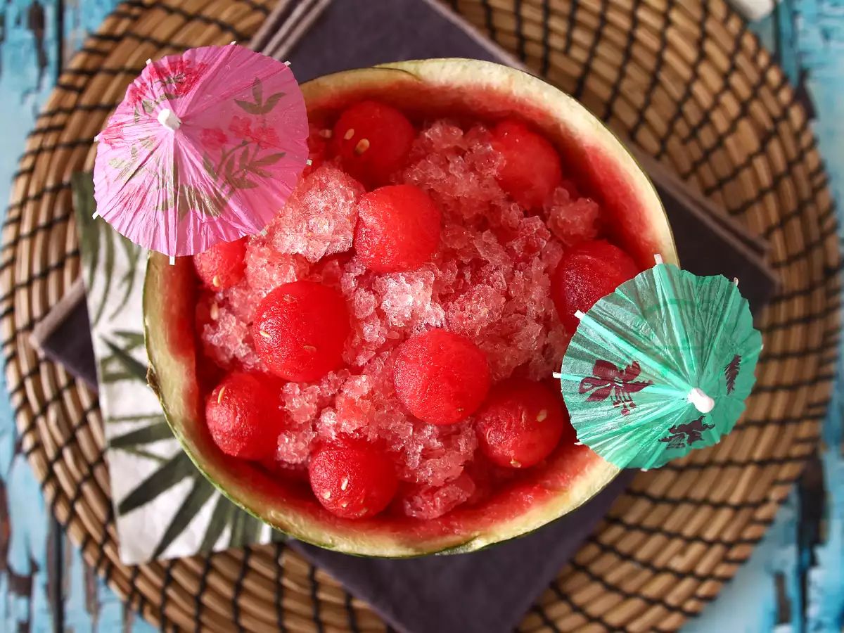 Vesimelonifrosé: superraikas granita-cocktail rosélla! - kuva 3