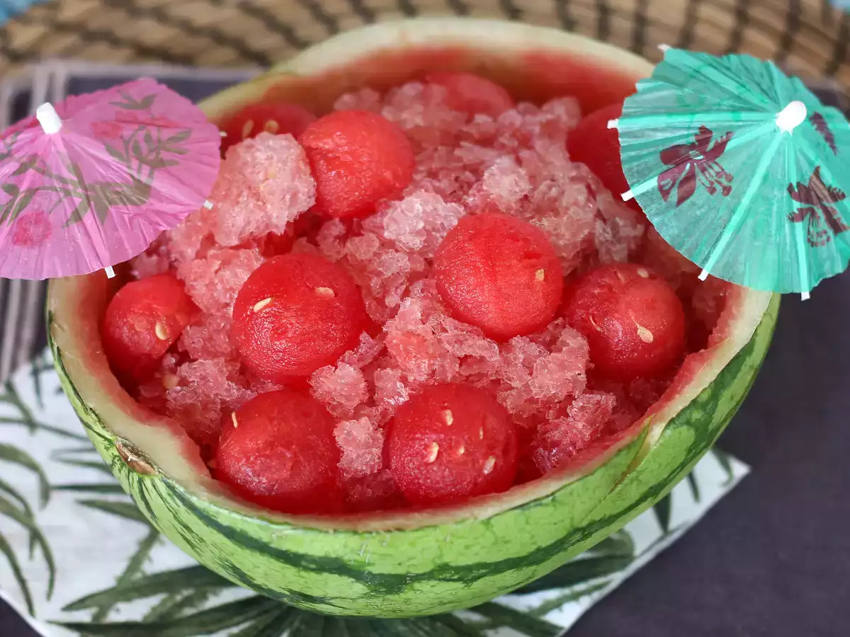Vesimelonifrosé – superraikas rosé-granita! - kuva 2