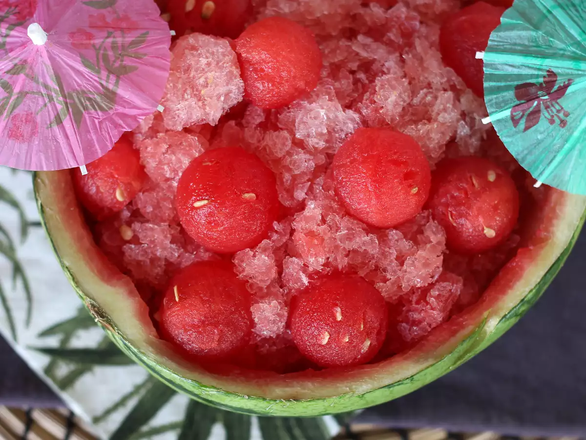 Vesimelonifrosé – superraikas rosé-granita! - kuva 4