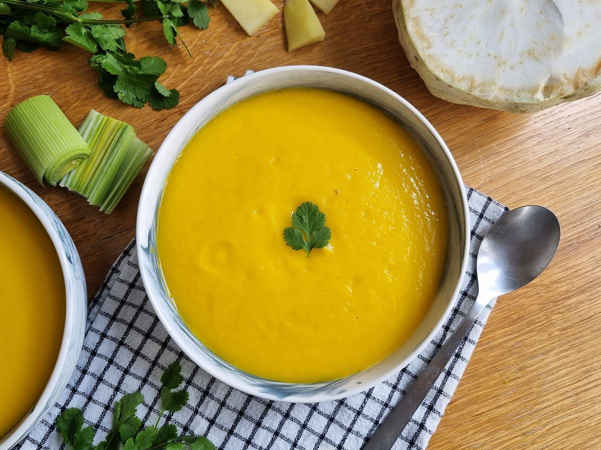 Vihanneskeitto Thermomixissä
