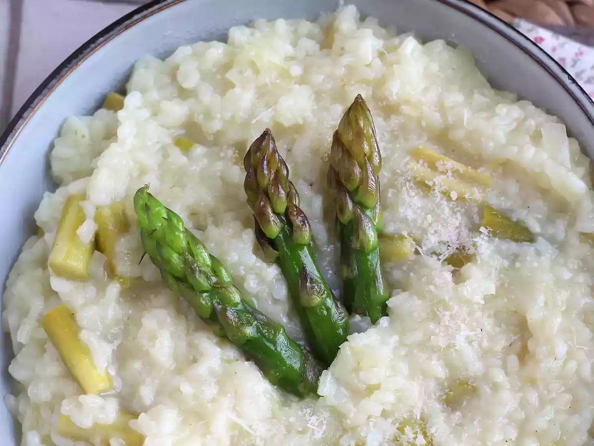 Vihreän parsan ja parmesaanin risotto - kuva 2